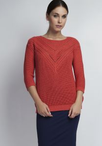 Sweter Damski Model Penny SWE041 Coral