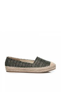 CZARNE ESPADRYLE Czarny