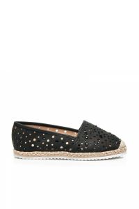 ESPADRYLE FASHION Czarny