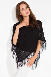 Poncho Model I117 Black