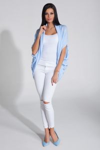 Sweter Damski Model F283 Sky Blue