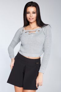 Sweter Damski Model F241 Grey