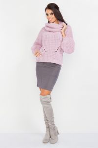 Sweter Damski Model F226 Powder Pink