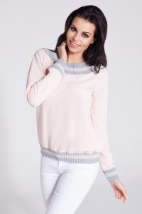 Bluza Damska Model F257 Powder Pink