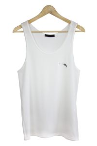 Koszulka Model Tanktop Śmietankowy