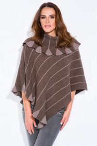 Poncho I131 Espresso