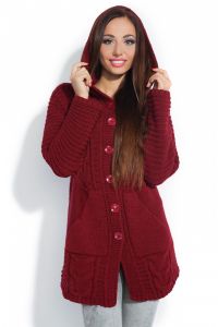 Sweter Damski Model F153 Bordo