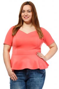 Bluzka Model L&L023 Coral